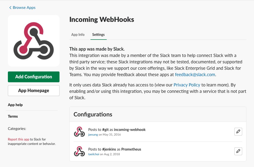 Slack Webhook1